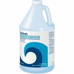 Boardwalk® High Traffic Floor Polish, Gallon Bottle, 4/Case