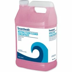 Boardwalk® Neutral Floor Cleaner Concentrate, Lemon Scent, Gallon Bottle