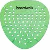 Boardwalk® Gem Urinal Screen, Lasts 30 Days, Green, Herbal Mint Fragrance, 12/Box