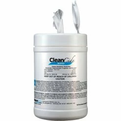 CleanCide Disinfecting Wipes - 160 Wipe/Canister, 12 Canisters/Case