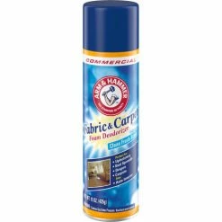 Arm & Hammer Fabric and Carpet Foam Deodorizer, Fresh Scent, 15 oz. Aerosol Can