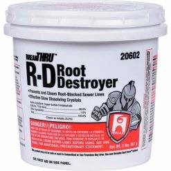 Hercules Breakthru™ R-D Root Destroyer, 2 lb. Tub, 6 Tubs - 20602 - Pkg Qty 6 -Cleaning Chemicals & Lubricants Shop CIS root destroyer 20602