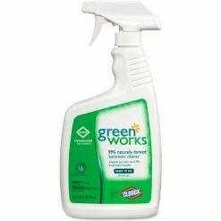 Clorox Green Works Natural Bathroom Cleaner, 24 Oz. Trigger 12/Case - COX00452CT -Cleaning Chemicals & Lubricants Shop CLO00452CT 05