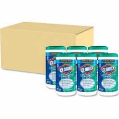 Clorox® Disinfecting Wipes, 7" x 8", Fresh Scent, 75 Wipes/Can, 6/Case - 15949 -Cleaning Chemicals & Lubricants Shop CLO15949CT 10