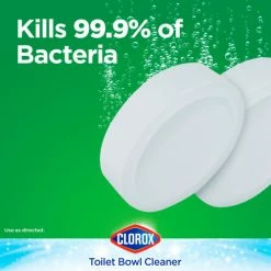 Clorox® Automatic Toilet Bowl Cleaner, 3.5 oz. Tablet, 2/Pack, 6 Packs/Case 23 Clorox® Automatic Toilet Bowl Cleaner, 3.5 oz. Tablet, 2/Pack, 6 Packs/Case -Cleaning Chemicals & Lubricants Shop CLO30024CT 03