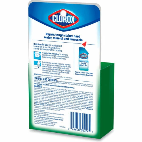 Clorox® Automatic Toilet Bowl Cleaner, 3.5 oz. Tablet, 2/Pack, 6 Packs/Case 12 Clorox® Automatic Toilet Bowl Cleaner, 3.5 oz. Tablet, 2/Pack, 6 Packs/Case - Image 10