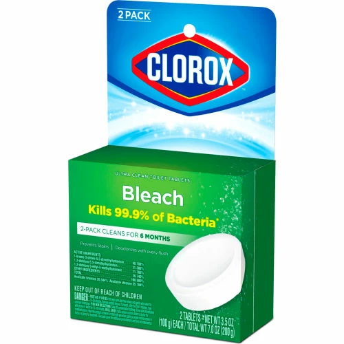 Clorox® Automatic Toilet Bowl Cleaner, 3.5 oz. Tablet, 2/Pack, 6 Packs/Case 14 Clorox® Automatic Toilet Bowl Cleaner, 3.5 oz. Tablet, 2/Pack, 6 Packs/Case - Image 12