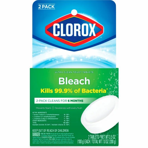 Clorox® Automatic Toilet Bowl Cleaner, 3.5 oz. Tablet, 2/Pack, 6 Packs/Case 15 Clorox® Automatic Toilet Bowl Cleaner, 3.5 oz. Tablet, 2/Pack, 6 Packs/Case - Image 13