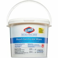Clorox Bleach Germicidal Wipes 12" x 12" Unscented, 110 Wipes/Canister 2/Case - COX30358CT -Cleaning Chemicals & Lubricants Shop CLO30358CT 06