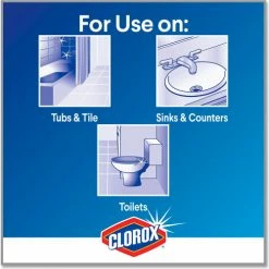 Clorox® Bleach Foamer Bathroom Spray, Original, 30 oz. Spray Bottle, 9/Case -Cleaning Chemicals & Lubricants Shop CLO30614 05