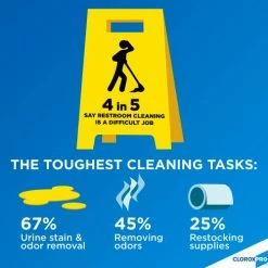 Clorox® Urine Remover for Stains and Odors, 32 oz. Pull Top Bottle -Cleaning Chemicals & Lubricants Shop CLO31415EA 05