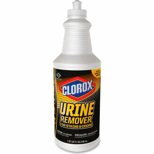Clorox® Urine Remover for Stains and Odors, 32 oz. Bottle, 6 Bottles - 31415 4 Clorox® Urine Remover for Stains and Odors, 32 oz. Bottle, 6 Bottles - 31415 - Image 2
