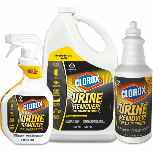 Clorox® Urine Remover for Stains and Odors, 32 oz. Bottle, 6 Bottles - 31415 6 Clorox® Urine Remover for Stains and Odors, 32 oz. Bottle, 6 Bottles - 31415 - Image 4