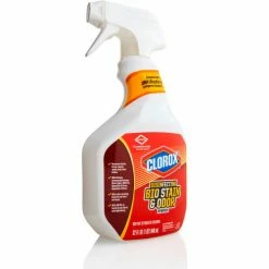 Clorox® Disinfecting Bio Stain & Odor Remover, 32 oz. Spray Bottle, 9 Bottles/Case - 31903 -Cleaning Chemicals & Lubricants Shop CLO31903 04