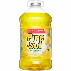 Pine-Sol® Multi-Surface Cleaner & Deodorizer, Lemon, 144 oz. Bottle, 3 Bottles - 35419