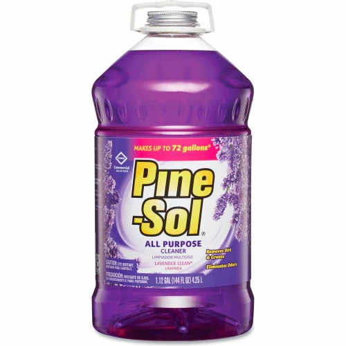 Pine-Sol® Multi-Surface Cleaner & Deodorizer, Lavender, 144 oz. Bottle, 3 Bottles - 97301 4 Pine-Sol® Multi-Surface Cleaner & Deodorizer, Lavender, 144 oz. Bottle, 3 Bottles - 97301 - Image 2