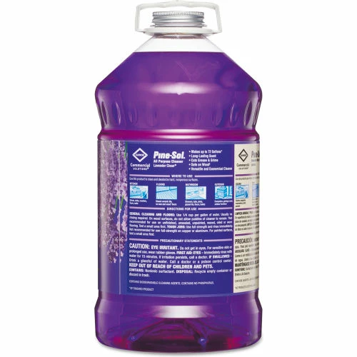 Pine-Sol® Multi-Surface Cleaner & Deodorizer, Lavender, 144 oz. Bottle, 3 Bottles - 97301 5 Pine-Sol® Multi-Surface Cleaner & Deodorizer, Lavender, 144 oz. Bottle, 3 Bottles - 97301 - Image 3