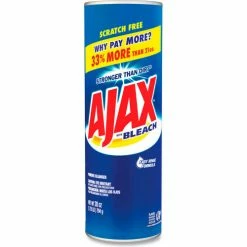 Ajax Powder Cleanser with Bleach, 28 oz. Can, 12/Case -Cleaning Chemicals & Lubricants Shop CPC05374 02