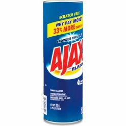 Ajax Powder Cleanser with Bleach, 28 oz. Can, 12/Case -Cleaning Chemicals & Lubricants Shop CPC05374 03