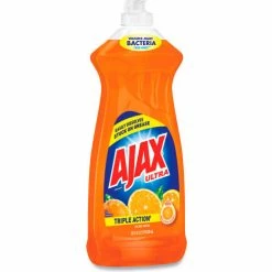 Ajax Dish Detergent, Liquid, Orange Scent, 28 oz. Bottle, 9 Bottles/Case -Cleaning Chemicals & Lubricants Shop CPC44678CT 03