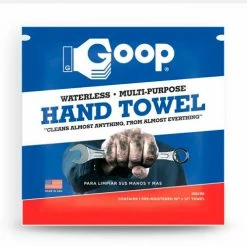 Goop® Hand Cleaner Towels, 250 Individually Wrapped Wipes - 25930