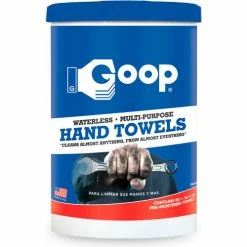 Goop® Hand Cleaner Towels, 90 Wipes/Can, 6 Cans - 930