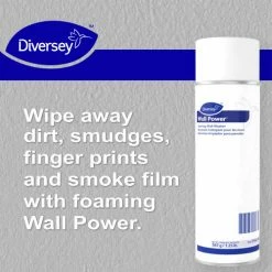 Diversey™ Wall Power Foaming Wall Washer, 20 oz. Can, 12 Cans/Case -Cleaning Chemicals & Lubricants Shop DVO95401786 05