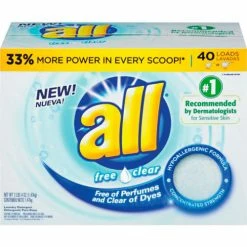 All Laundry Detergent Powder, 52 oz. Box - CB456816
