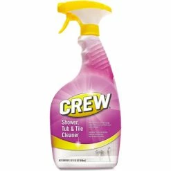 Diversey Crew Shower, Tub and Tile Cleaner, Liquid, 32 oz. Bottle, 4/Case