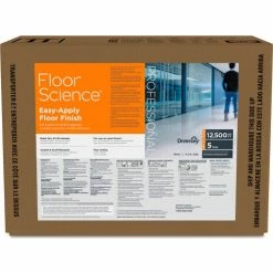 Diversey™ Floor Science Easy Apply Floor Finish, Ammonia Scent, 5 Gallon Box - CBD540403