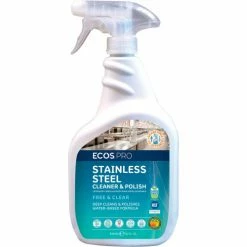 ECOS Pro ECOS® Pro Stainless Steel Cleaner, 32 oz. Trigger Spray Bottle, 6 Bottles - PL9330/6