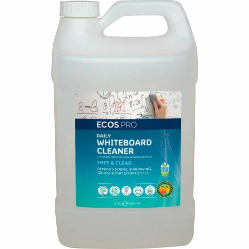 ECOS Pro ECOS Pro Daily Whiteboard Cleaner, 1 Gallon Bottle, 4/Pack - PL9869/04 3 ECOS Pro ECOS Pro Daily Whiteboard Cleaner, 1 Gallon Bottle, 4/Pack - PL9869/04