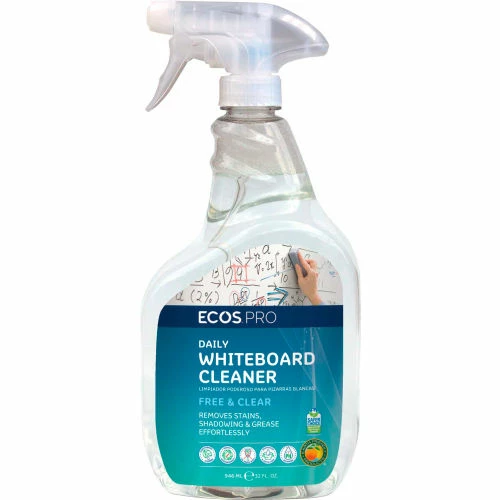ECOS Pro ECOS Pro Daily Whiteboard Cleaner, 32 oz. Trigger Spray, 6/Pack - PL9869/6 3 ECOS Pro ECOS Pro Daily Whiteboard Cleaner, 32 oz. Trigger Spray, 6/Pack - PL9869/6