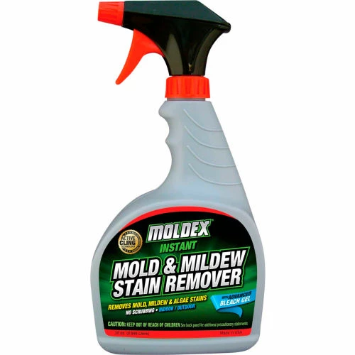 Moldex® Instant Mold & Mildew Stain Remover, 32oz Bottle - 7010 - Pkg Qty 6 3 Moldex® Instant Mold & Mildew Stain Remover, 32oz Bottle - 7010 - Pkg Qty 6