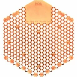 Fresh Products Wave 3D Urinal Deodorizer Screen, Orange, Mango Fragrance, 10 Screens/Box