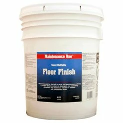 Maintenance One® Semi-Buffable Floor Finish, 5 Gallon Pail - 512544