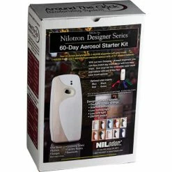 Nilodor Nilotron™ Aerosol Starter Kit, White, Wall Mount
