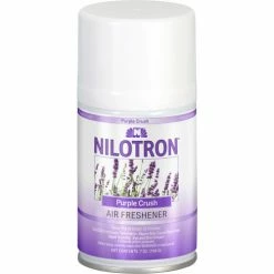 Nilodor Nilotron Metered Air Fresheners, Lavender Purple Crush Scent, 7 oz. Refill, 12/Case