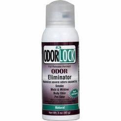 Nilodor OdorLock Full Release Aerosol Air Fresher 3 oz., Hypo-Allergenic, Original Scent, 12/Case