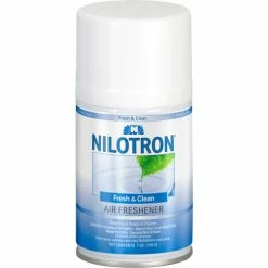 Nilodor Nilotron Metered Air Fresheners, Fresh & Clean Scent, 7 oz. Refill, 12/Case