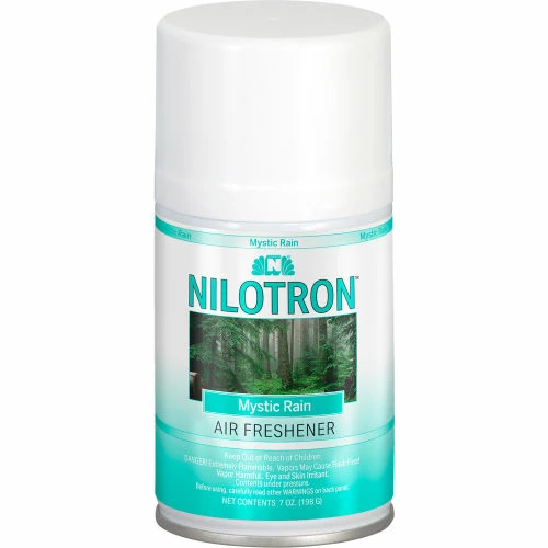 Nilodor Nilotron Metered Air Fresheners, Mystic Rain Scent, 7 oz. Refill, 12/Case 3 Nilodor Nilotron Metered Air Fresheners, Mystic Rain Scent, 7 oz. Refill, 12/Case