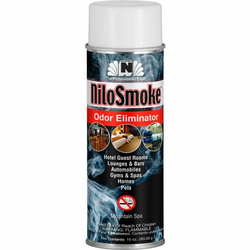 Nilodor Nilosmoke Tobacco & Smoke Odor Eliminator, 10 oz., 12/Case 3 Nilodor Nilosmoke Tobacco & Smoke Odor Eliminator, 10 oz., 12/Case