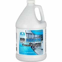 Nilodor No-Freeze Freezer Cleaner, Unscented, Gallon Bottle, 4/Case