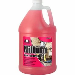 Nilodor Nilium® Water-Soluble Deodorizer, Cherry Nilium, Gallon Bottle, 4 Bottles/Case