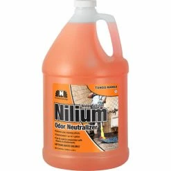 Nilodor Nilium® Water-Soluble Deodorizer, Tango Mango Nilium, Gallon Bottle, 4 Bottles/Case