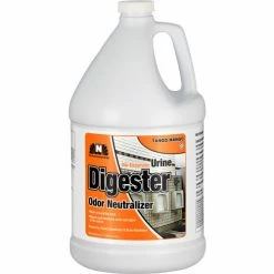 Nilodor Urine Digester with Odor Neutralizer, Tango Mango, Gallon Bottle, 4 Bottles/Case
