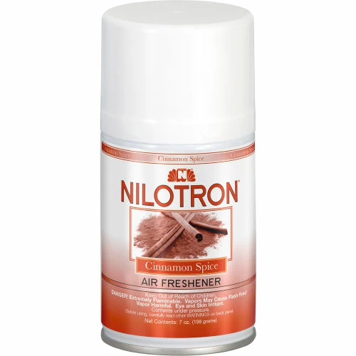Nilodor Nilotron Metered Air Fresheners, Cinnamon Spice Scent, 7 oz. Refill, 12/Case 3 Nilodor Nilotron Metered Air Fresheners, Cinnamon Spice Scent, 7 oz. Refill, 12/Case