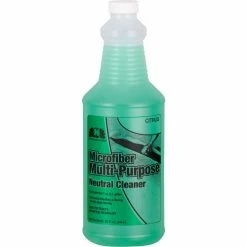 Nilodor Microfiber Floor Cleaner, Orange Scent, Quart Bottle, 12 Bottles/Case