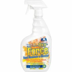 Nilodor H2O2 Oxy-Force RTU Spot & Stain Remover, Quart Bottle, 12 Bottles/Case