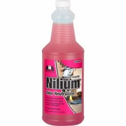 Nilodor Nilium® Water-Soluble Deodorizer, Cherry Nilium, Quart Bottle, 6 Bottles/Case